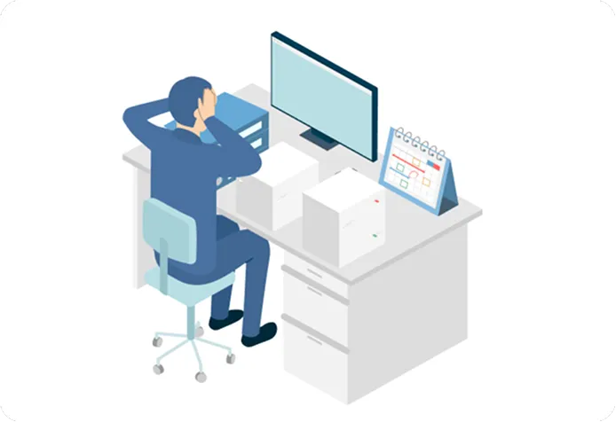 大量の書類処理、迫る締め切り...ヘルプを入れても破綻寸前